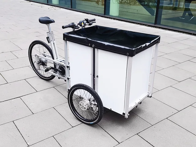 XYZ CARGO TRIKE - High Box -toploader with tarp cover